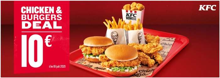 KFC Chicken & Burger Deal