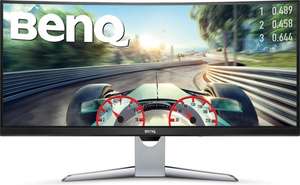 BenQ EX3501R - 35 inch! QHD Curved USB-C VA Gaming Monitor -