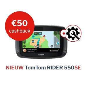 TomTom Rider 550SE met 1 jaar EXTRA garantie (3 totaal) en TomTom app