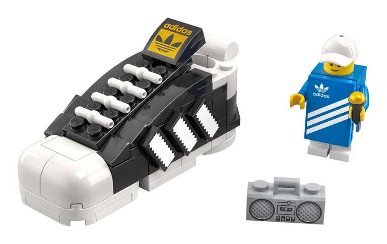 Lego: gratis mini-Adidas schoen (bij aankoop vanaf 95 euro)