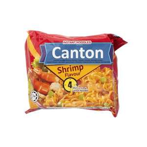 Canton Instant noodles garnaal 65 g 5x voor 0,99