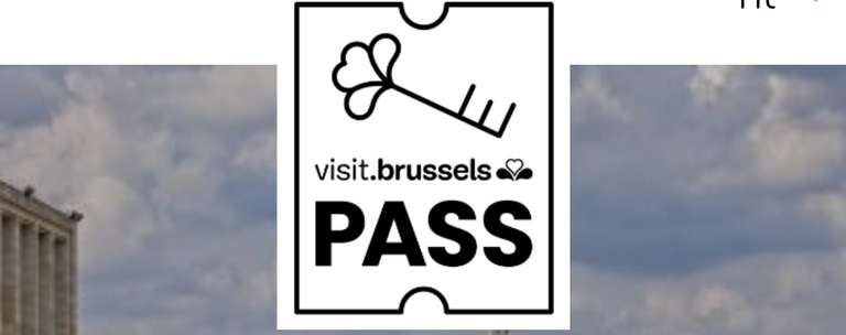Gratis Visit Brussels pass twv 40 euro