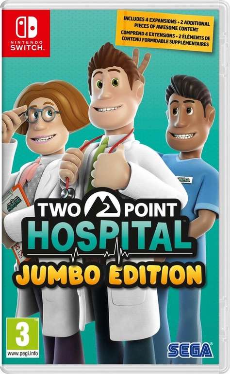 Two point hospital (Nintendo Switch) JUMBO edition