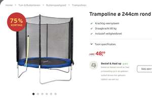 Trampoline Praxis 244cm
