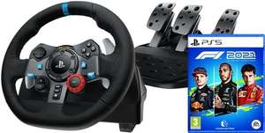 Logitech G29 Driving Force + F1 2021 PS4/PS5