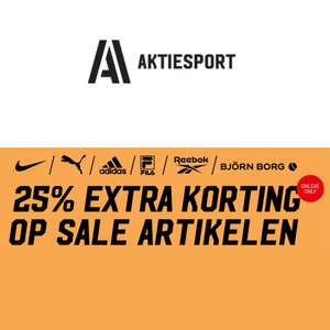 SALE + 25% EXTRA @ Aktiesport