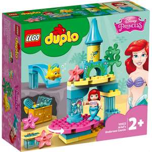 2x LEGO Duplo Disney Ariëls Onderzeese kasteel 10922 voor €29 @ Blokker