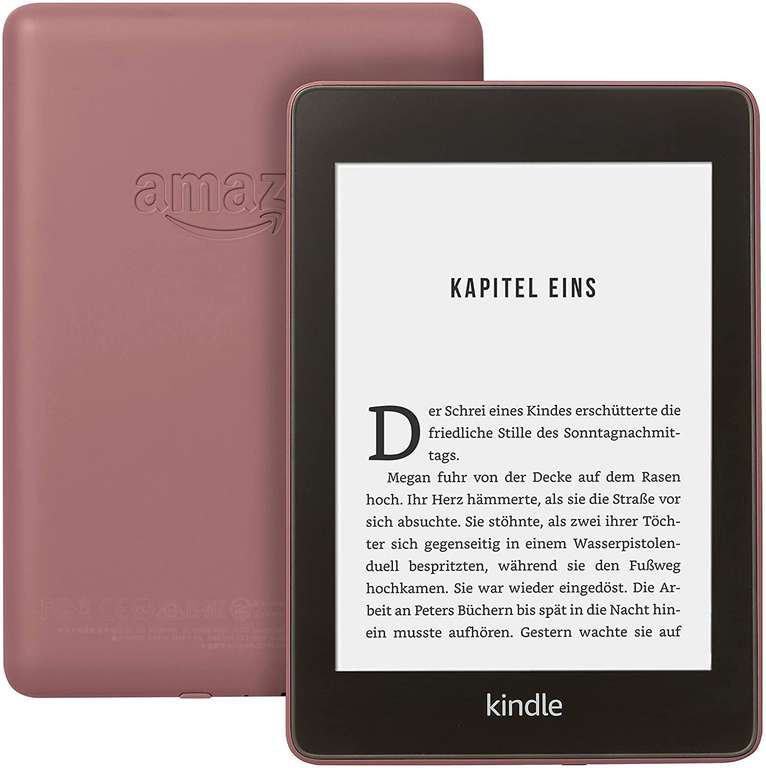[Amazon.de] Kindle Paperwhite 8Gb in Groen, Lila en Blauw (met reclame)