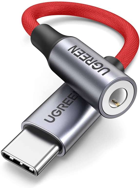 UGREEN Audio Jack Adapter USB C naar 3.5mm met DAC chip @ Amazon.nl