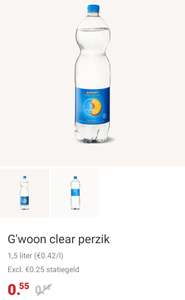 G'woon clear perzik of citroen €0,55