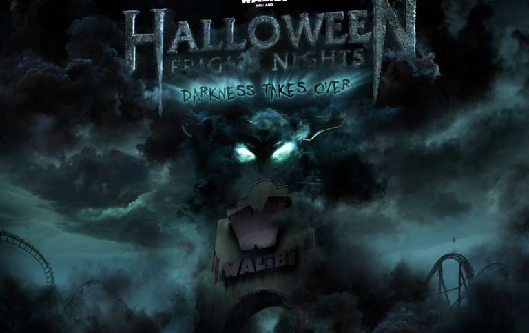 Walibi Halloween Fright Nights €29,50 alle dagen