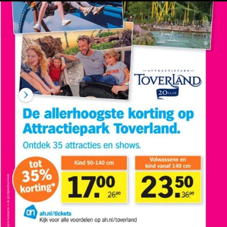 35% korting op Toverland tickets