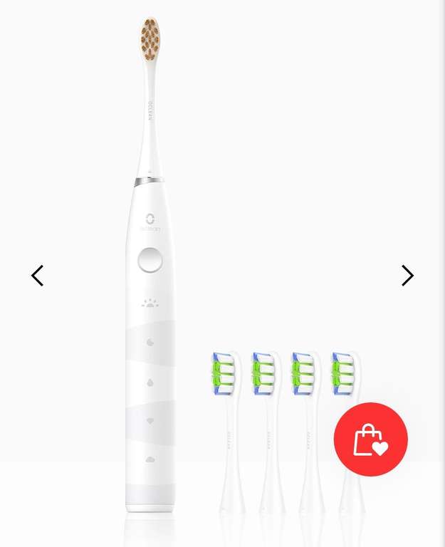 NEW | Oclean Flow Sonic Electric Toothbrush+4 opzetborstels