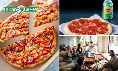 [Lokaal] 2 pizza's + 2 blikjes fris voor 7,48 @New York Pizza