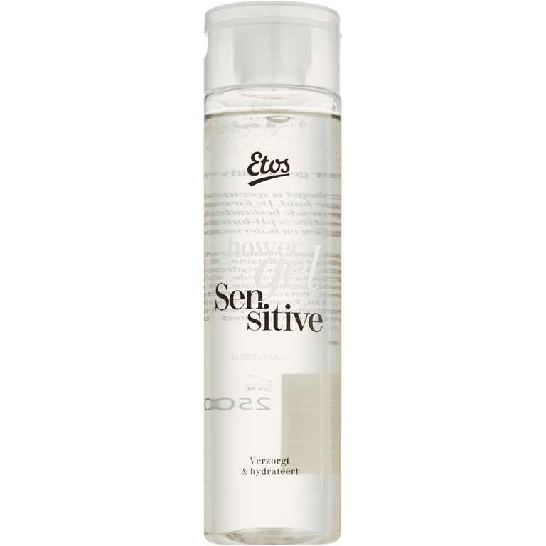 Etos Sensitive Shower Gel 250 ml voor €0,45 @ Etos