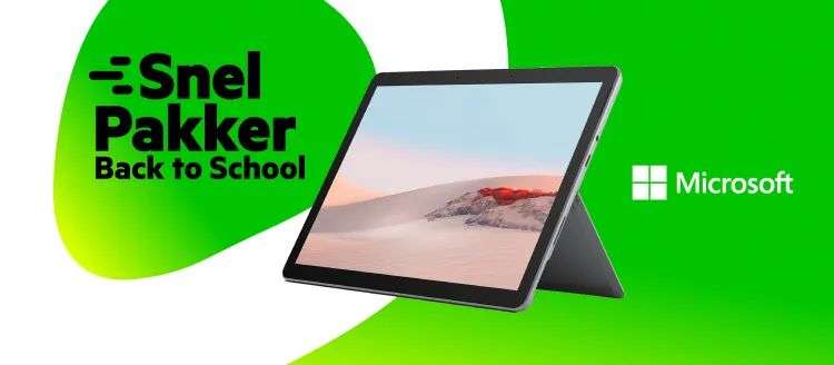 Gratis Microsoft Surface Go 2 tablet bij internet en tv van KPN