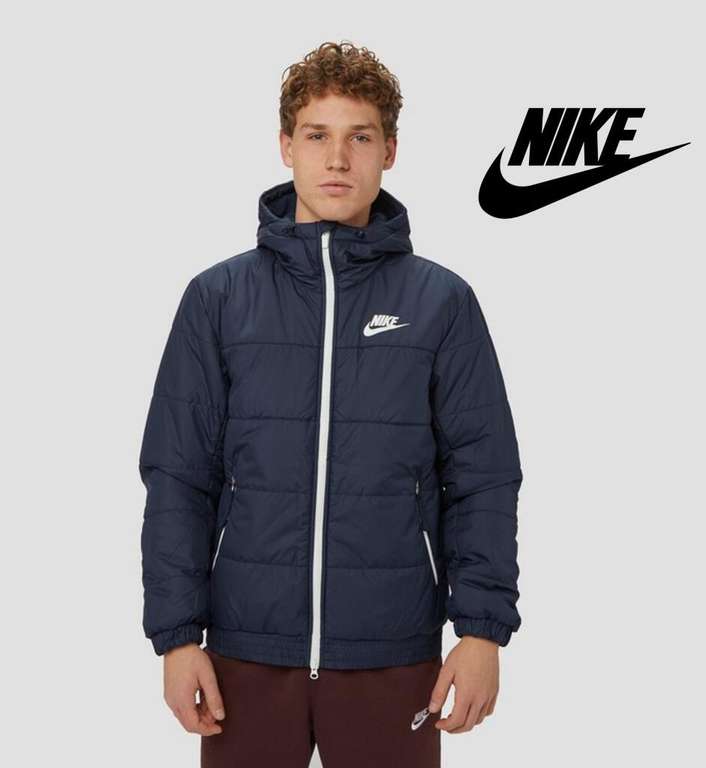 Nike winterjas met fleecevoering voor heren van €99,99 naar €60 @ Aktiesport