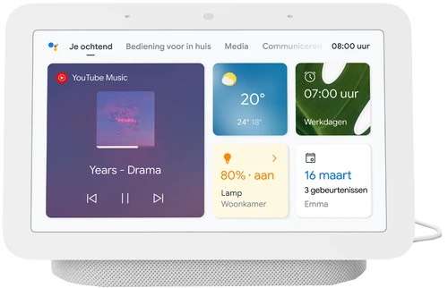 Google Nest Hub 2 Wit @Albert Heijn Vierhavensstraat €39,95