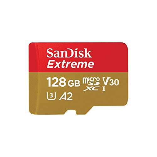 SanDisk Extreme 128 GB V30 microSDXC-geheugenkaart