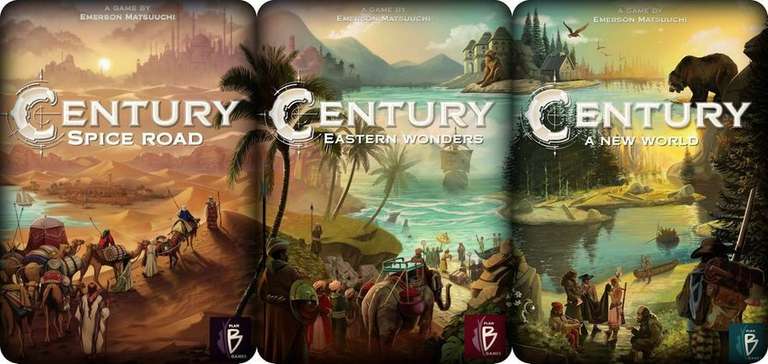 Century bordspellen Trilogie