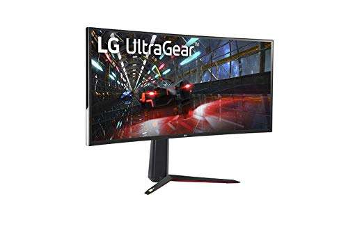 LG 34GN850-B Curved WQHD UltraGear Gaming Monitor (UltraWide, IPS-paneel met 1 ms (GtG), 160 Hz), zwart