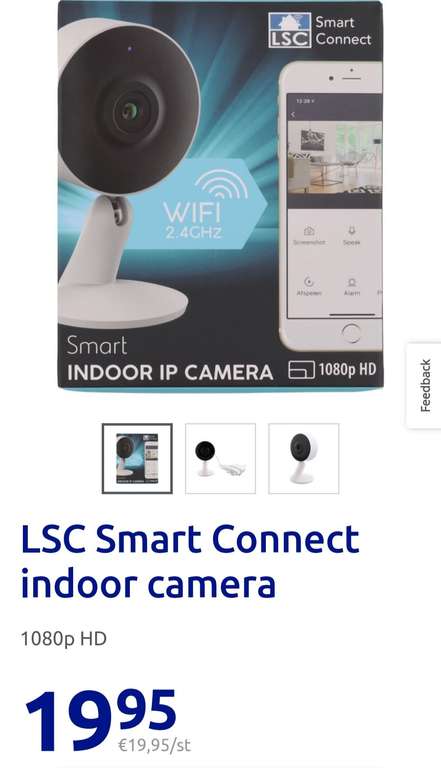 LSC Smart Connect indoor camera (1080p HD)