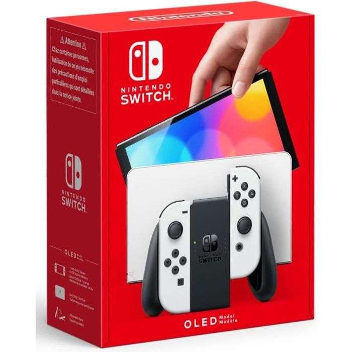 Nintendo switch OLED witte en gekleurde versie (vanuit Frankrijk)