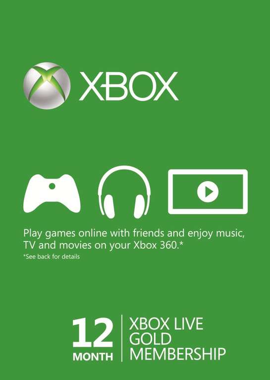 12 Maanden Xbox Live (Turkije)