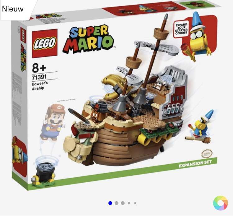 Lego Mario bowsers luchtschip (71391)