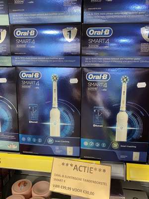 ORAL-B Smart 4 4200W Elektrische Tandenborstel Wit