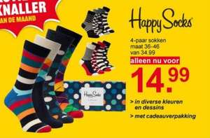 4-pack Happy Socks Scapino