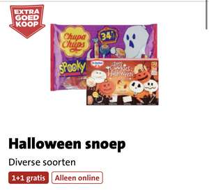 [jumbo online] Halloween snoep Diverse soorten 1+1 gratis Alleen online