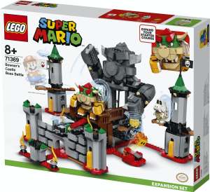 LEGO Super Mario uitbreidingsset eindbaasgevecht op Bowsers kasteel 71369
