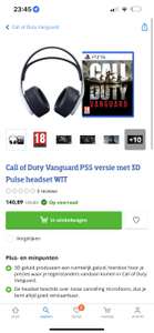 Call of duty Vanguard + Sony 3D headset