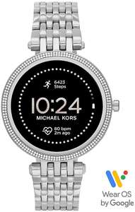 Michael Kors Dames Gen 5E Darci touchscreen smartwatch met luidspreker, hartslag, GPS, NFC en smartphone-meldingen
