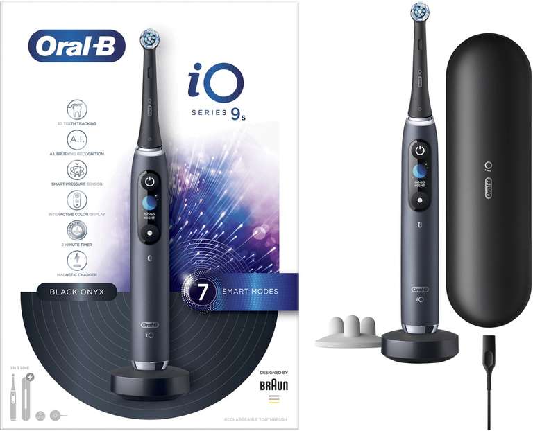 ORAL-B iO 9s Zwart Elektrische Tandenborstel