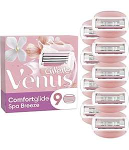 Venus Gilette comfort gilde Spa breeze 9 pack