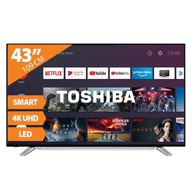 Toshiba 43UA2B63 - 43" 4K UHD TV voor €377 + gratis 3 maanden Canal Digitaal cadeau @ Expert