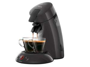 Senseo koffiepadmachine + koffiepakket (Senseo glas en 36 Senseo koffie pads)