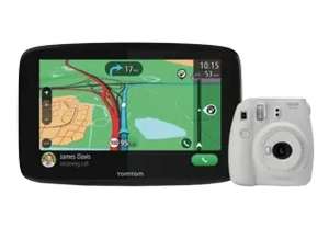 TOMTOM GO Essential 6 navigatiesysteem + Fuji Instax Camera voor €169 @ MediaMarkt
