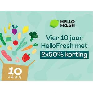 HelloFresh - 2x50% korting op HF ook voor bestaande klanten @ Eurosparen