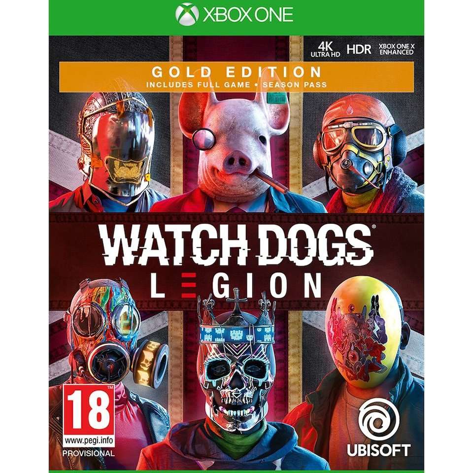 Watch Dogs: Legion Gold Edition voor Xbox One (gratis Series X upgrade)
