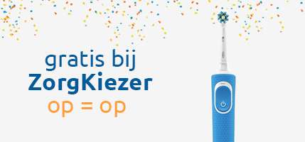 Oral-B elektrische tandenborstel zorgverzekeraar ZorgKiezer.nl - Pepper.com