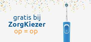 Gratis Oral-B elektrische tandenborstel bij overstappen zorgverzekeraar ZorgKiezer.nl