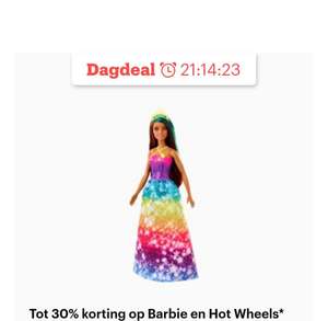 Tot 30% korting op Hotwheels & Barbie