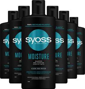 SYOSS Moisture Shampoo 6x 440ml
