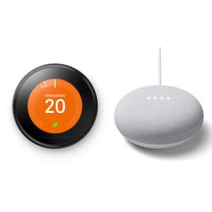 Google Nest Learning Thermostat (Gen. 3) + Google Nest Mini voor €174 @ tink