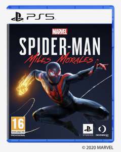 Tot 40% korting op diverse PS5 games o.a. Spider-Man Miles Morales (ook Ultimate edition), Ghost of Tsushima en Guardians of the Galaxy