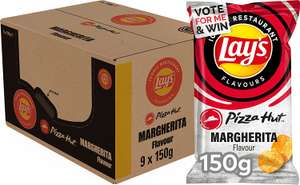 Lay's Iconic Restaurant Flavours Chips Pizza Hut Margherita