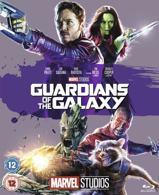 Guardians of the galaxy Blu-ray